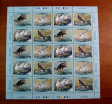 Canada Inscription Sheet Scott# 1886-1889 Birds 2001 MNH L586 picture
