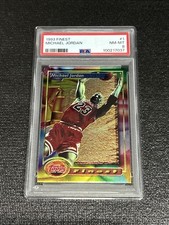 1993-94 Topps Finest - Michael Jordan #1 - PSA 8 picture