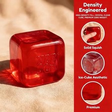 NeeDoh Nice Cube Squishy Stress Relief Sensory Fidget Toy Soft Squeeze Cube picture
