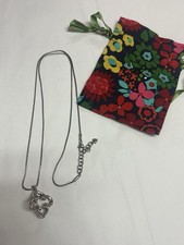 Brighton Women’s Necklace Long 36” Length Silver Toledo  picture