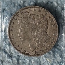 1892-O Morgan Silver Dollar 90% Silver U.S. Coin New Orleans Fine to Very Fine picture