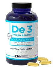 De3 Occasional Eye Dryness Rtg Omega 3 Supplement - 270 Softgels, 90-Day Supply picture