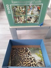 Ravensburger 18000 Piece Tropical Impressions Puzzle 95% Completed picture