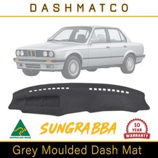 Sungrabba Grey Dashmat Fits BMW 3 Series 318i, 320i, 323i E30 1983 - 1993 picture