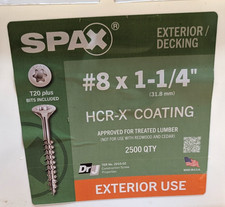 SPAX #8 x 1-1/4