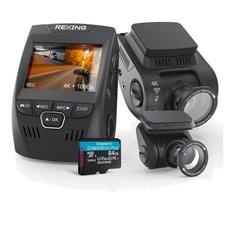 V1P SE 4K Dual Dash Cam with GPS & Wi-Fi | 512GB Support picture