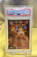 2021 POKEMON CELEBRATIONS ULTRA-PREMIUM COLLECTION #4 CHARIZARD PSA 9 picture