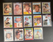 Brooks Robinson 14 Card Vintage Topps Lot 1961–1977 Baltimore Orioles HOF picture