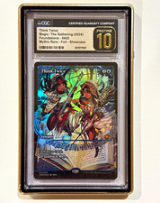 Magic: The Gathering CGC 10 Think Twice 0425 Foundations Mythic Foil Showcase picture