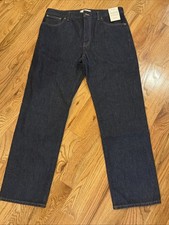 Madewell NWT The Longline Straight Jean Rinse Wash Rigid Size W 30 picture