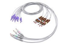 Welch Allyn CP100 CP200 10 Leadwires Banana EKG Compatible - Same Day Shipping picture