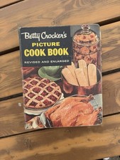 VTG 1956 Betty Crocker’s Picture Cook Book Revised and Enlarged Second Edition picture