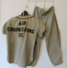 Vintage 40s 50s Distressed Baseball Uniform Pants/Jersey 
