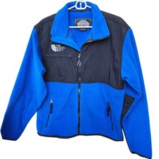 The South Butt Weatherproof Parody Fleece Jacket Mens Medium Blue Black Y2K VTG picture