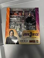 Medicom Toy MAFEX No.233 MAFEX JOHN WICK CHAPTER 3 Black Keanu Reeves PARABELLUM picture