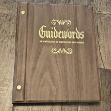 1971 Guidewords An Anthology of Inspiration and Humor Miriam C Hunter picture