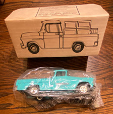 Ertl 1992 Chevrolet Diecast Pickup Truck Motorbooks Promo Blue Vintage picture