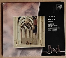 Johann Sebastian Bach - CD - Motets/ Motteten   BWV 225-230 -  70 minutes picture