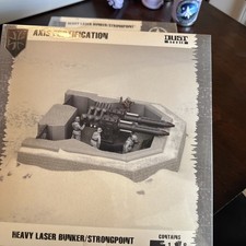 Dust Tactics 1:48 Axis Primed Bunker/Strongpoint - Heavy Laser SW (New) picture