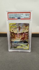 Espeon & Deoxys GX SM240 Black Star Promo Holo PSA 8 Pokemon 2020 picture