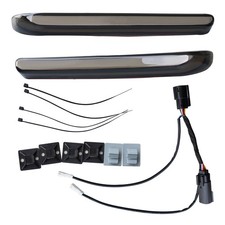 Saddlebag Tail Light Running Brake Sequential Turn Signal LED Smoke Lens picture