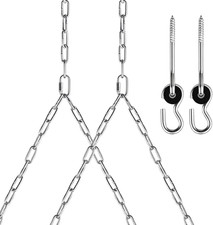 7.75FT Heavy Duty Porch Swing Chain Kit, 2 Pack picture