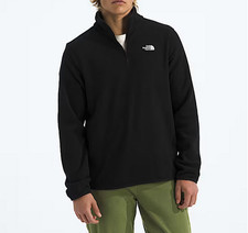 Mens The North Face TKA Glacier 100 Fleece 1/4 Zip Jacket Coat New picture