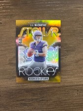 J.J. McCarthy 2024 Rookies & Stars Stellar Rookies Gold /10 RC Vikings picture