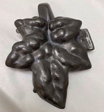 Antique Victorian Leaf Hinged Metal Chocolate/Candy Mold Eppelsheimer #360 picture