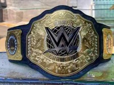 NEW 2023 WORLD HEAVYWEIGHT CHAMPIONSHIP REPLICA TITLE BRASS BELT ADULT SIZE 2MM picture