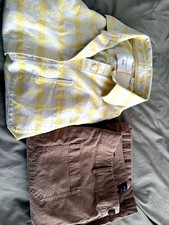 JW Anderson x Uniqlo Shirt + J.Crew Lizzie Pant Womens S/27 Outfit Bundle picture
