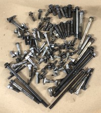 1984 Honda Sabre Motorcycle 1100 Screw Bolt Lot 100 Pc Part Out Mix Hardware picture