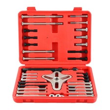 46pc Harmonic Balancer Puller Tool Set Gear Pulley Steering Wheel Removal picture