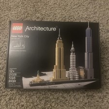 LEGO Architecture Skylines New York City 21028 Complete Set New Factory Sealed  picture
