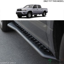 Topline For 2005-2023 Toyota Tacoma Double Rock Slider Step Bars - Textured Blk picture