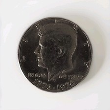 1776-1976 D Bicentennial Kennedy Half DollarWith Filled Mint Mark  collectable picture