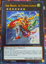 Yugioh - Gaia Dragon, the Thunder Charger - BLLR-EN065 - Ultra Rare - 1st Edit picture