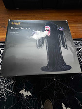 Spirit Death Stalker Animatronic Halloween Prop, Black Fabric & Plastic picture