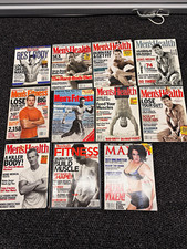 Vintage Men’s Health Men’s Fitness Maxim Magazine Lot of 11 2000s Fitness picture
