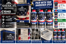 American Refinish High Solids Clear Coat Urethane 2-1 Kit. Show Car Clearcoat picture
