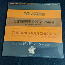 Brahms ~ Symphony No. 4 ~ Golschmann ~ Sealed Vinyl LP ~ [Vanguard SRV-188SD] picture