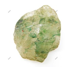 145 Ct Natural Green Emerald Uncut Certified Treated Rough picture