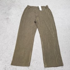 Chico’s Women’s Travelers No Tummy Pants Brown New NWT Size 3R 16 18 Knit Slinky picture
