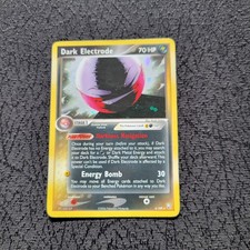 MP/HP Pokemon DARK ELECTRODE Card EX TEAM ROCKET RETURNS Set #4/109 picture