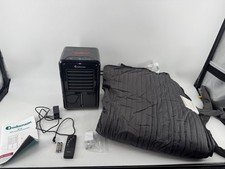Adamson B10 Bed Cooling System - Twin 75” L x 39” W  100% Cotton Mattress Black picture