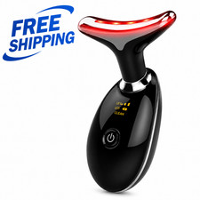 7-in-1 Deplux Face Neck Massager - Glossy Black ( NEW 2026) picture