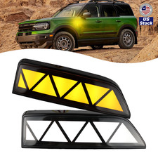 For 2021-24 Ford Bronco Sport Front Fender Side Marker DRL LED Turn Signal Light picture