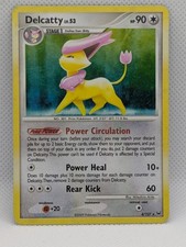 DELCATTY 4/127 HOLO R PLATINUM POKEMON HEAVILY PLAYED DELCATTY picture