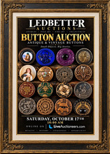 Button Collection - Antique & Vintage Buttons Catalog Poster picture