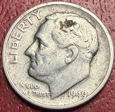 1949-S Roosevelt Dime. Better Date.  picture